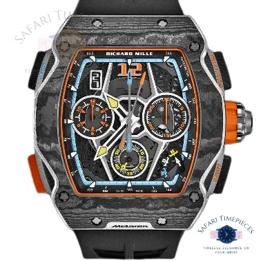 Richard Mille RM 65-01 Split-seconds Chronograph McLaren W1 front closeup